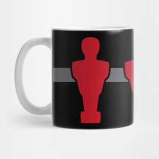 Table Soccer Players Mug